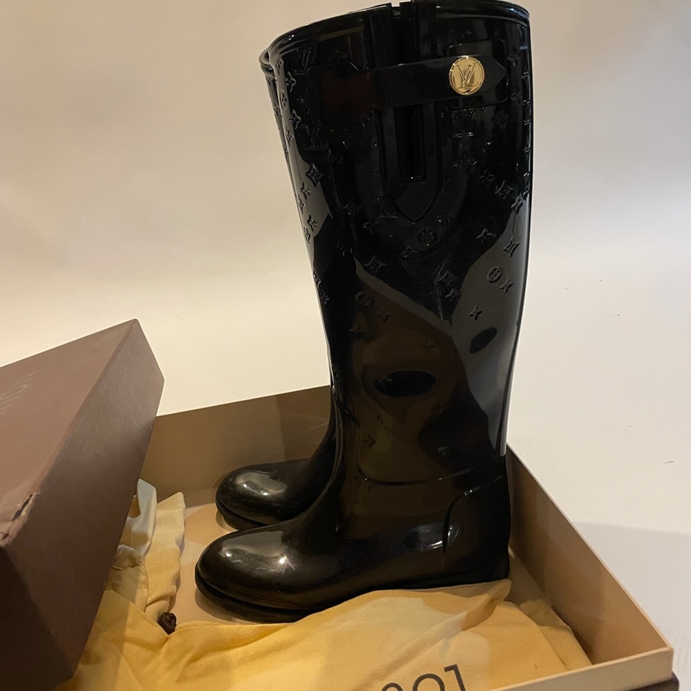 Louis Vuitton rain boots